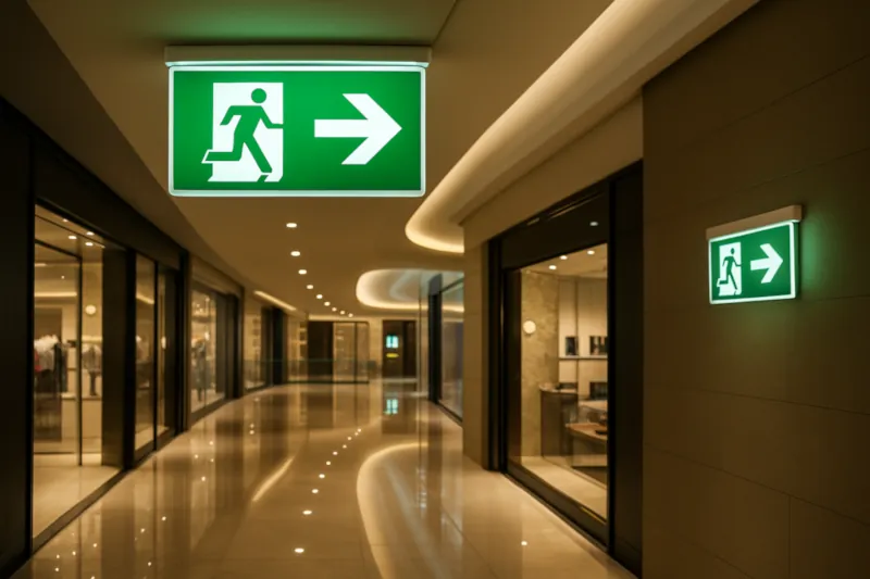 Sinalização e Iluminação de Emergência